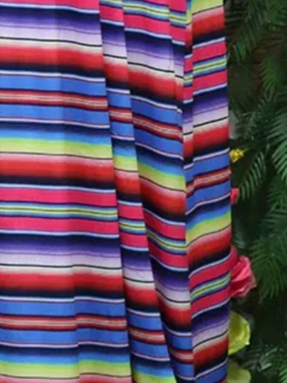 Rainbow Striped Womens Sleeveless Maxi Dress NWOT XL - Picture 2 of 7